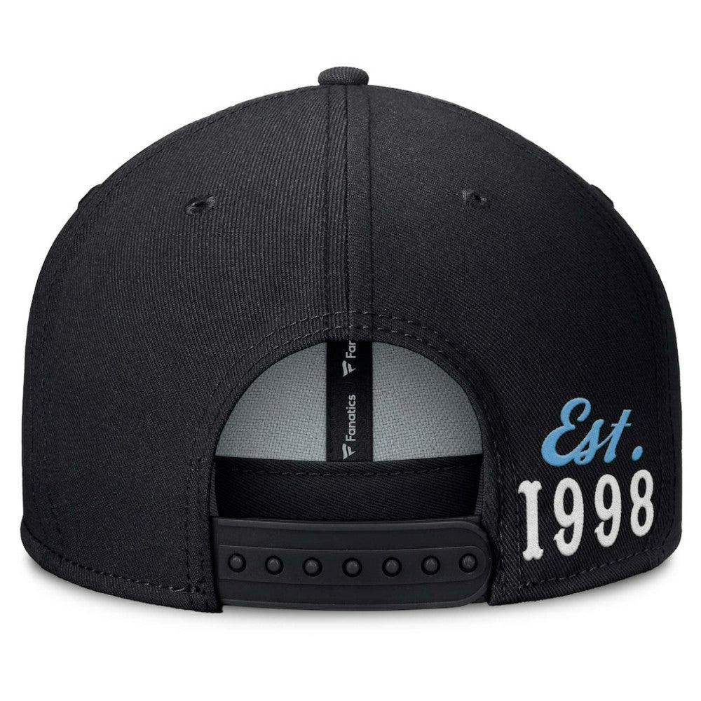Tampa Bay Rays Fanatics Walk-Off Bullpen Snapback Hat - Black Hats