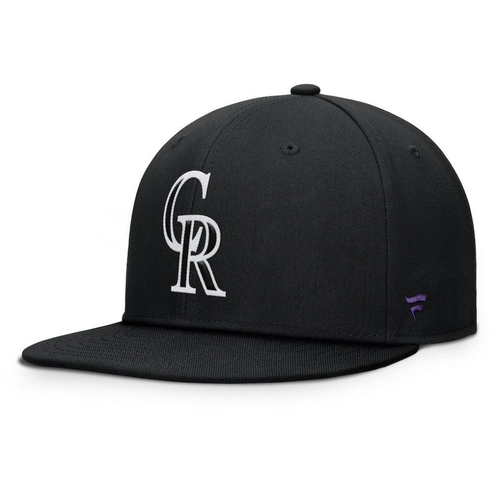Colorado Rockies Fanatics Walk-Off Bullpen Snapback Hat - Black Hats