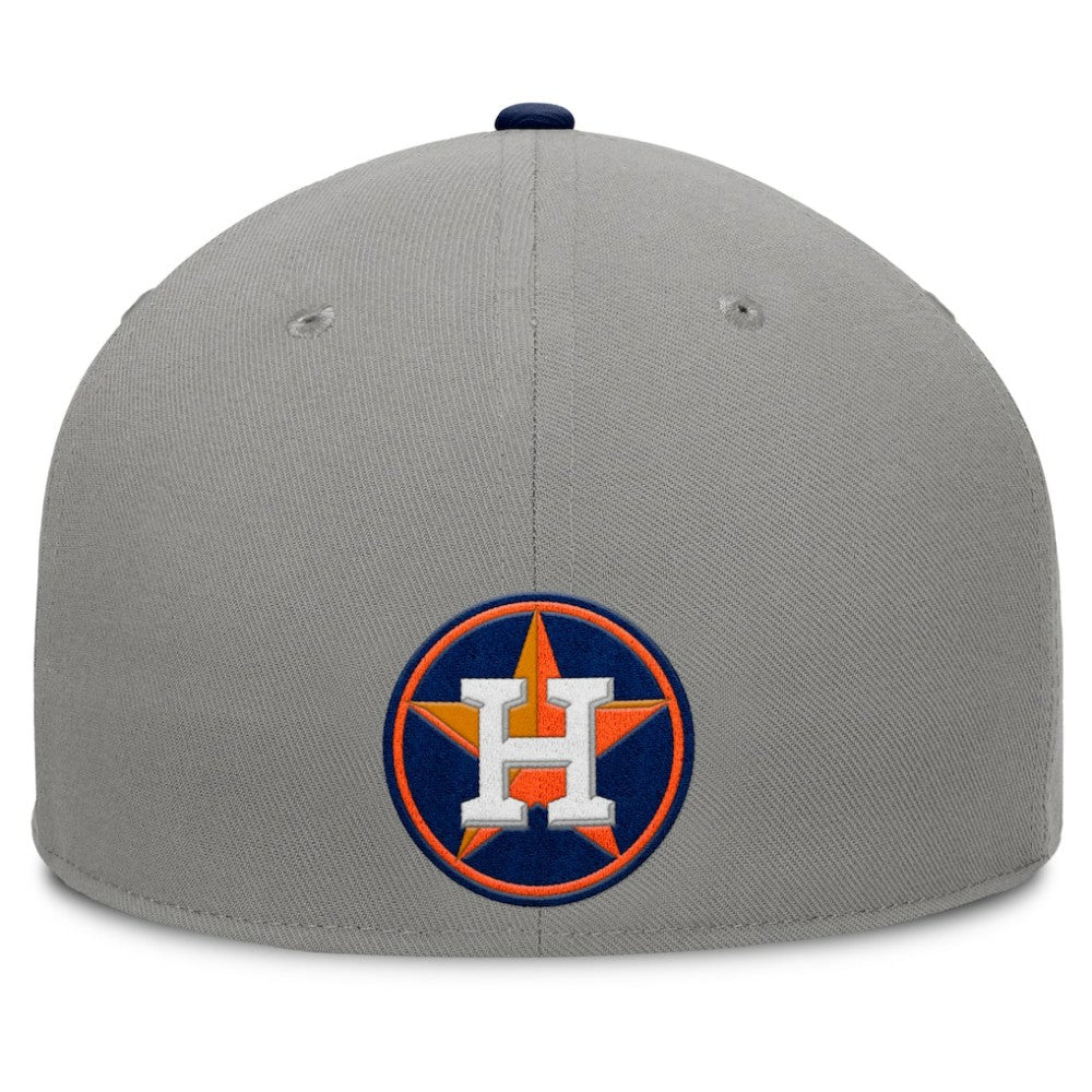 Houston Astros Fanatics Clubhouse Dugout Fitted Hat - Gray/Navy Hats