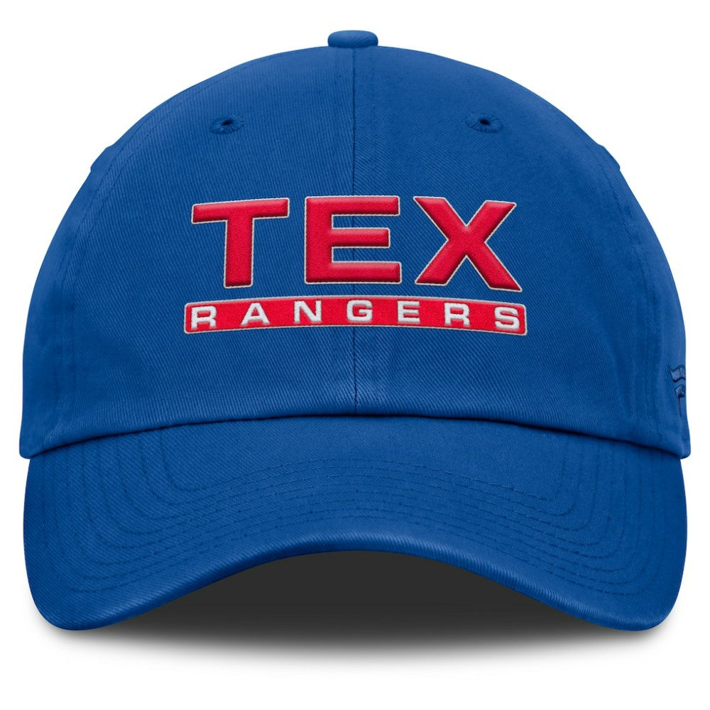 Texas Rangers Fanatics Women's Fly Out Adjustable Hat - Royal Hats