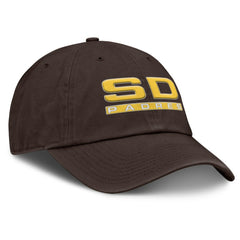 San Diego Padres Fanatics Women's Fly Out Adjustable Hat - Brown Hats