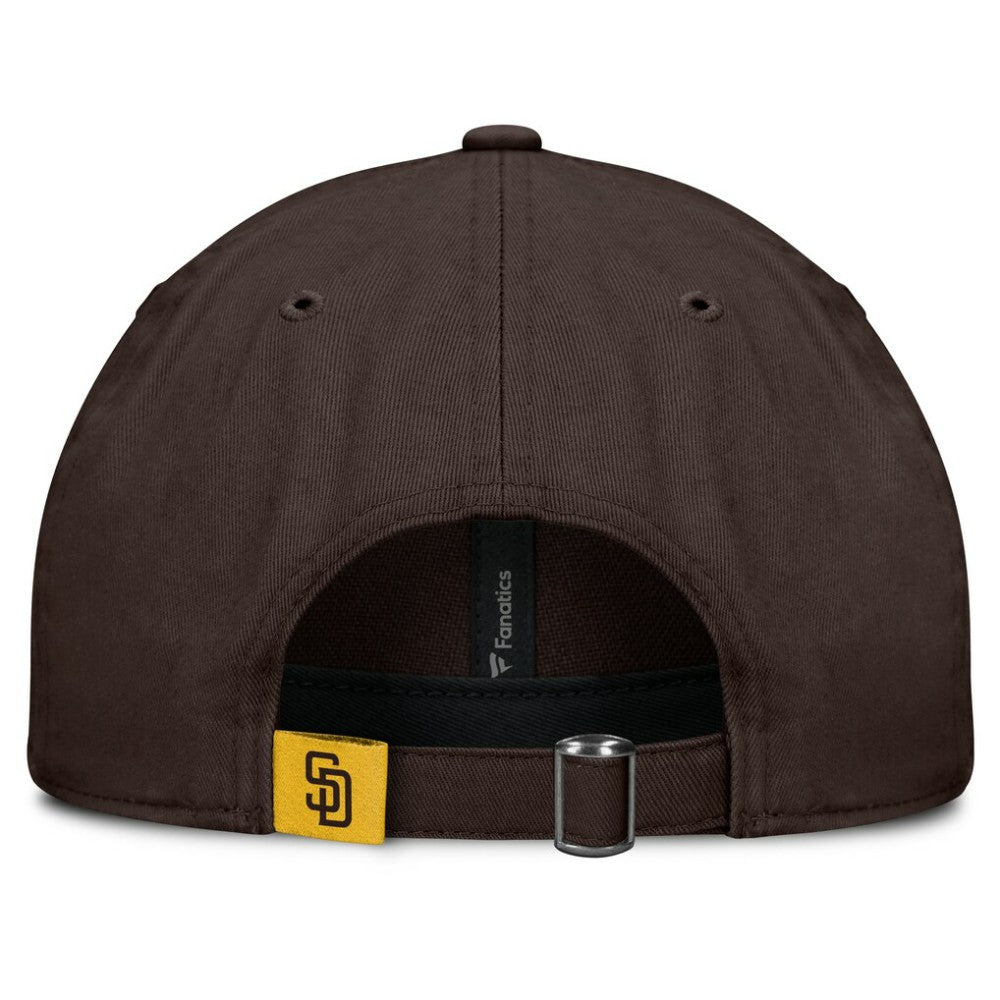 San Diego Padres Fanatics Women's Fly Out Adjustable Hat - Brown Hats