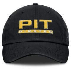 Pittsburgh Pirates Fanatics Women's Fly Out Adjustable Hat - Black Hats