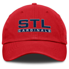 St. Louis Cardinals Fanatics Women's Fly Out Adjustable Hat - Red Hats
