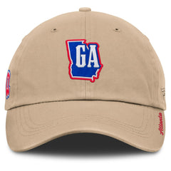 Atlanta Braves Fanatics Women's Cooperstown Collection Adjustable Hat - Tan Hats