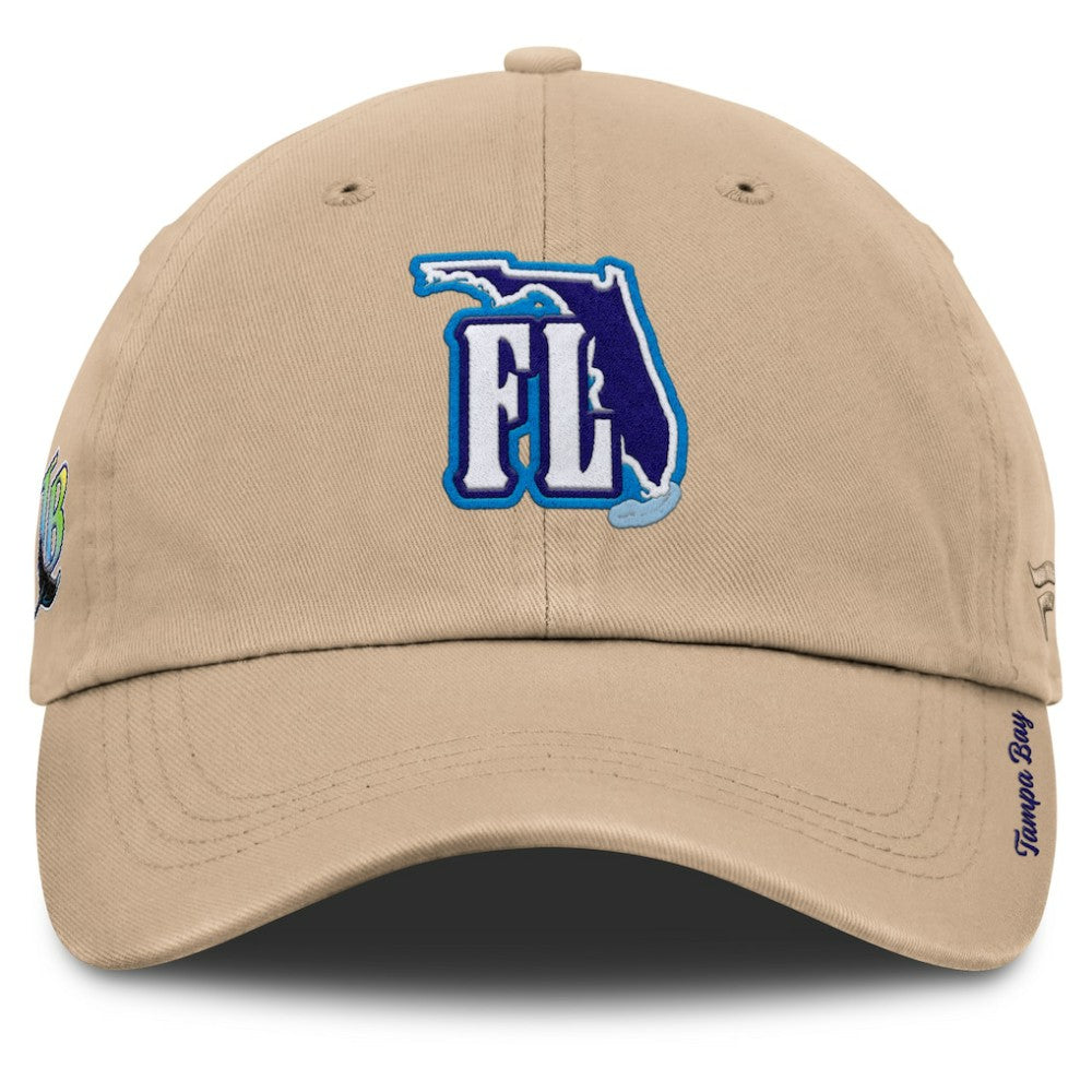 Tampa Bay Rays Fanatics Women's Cooperstown Collection Adjustable Hat - Tan Hats