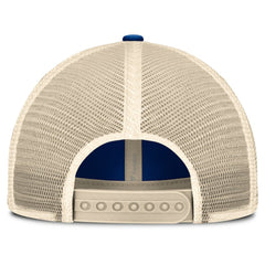 Texas Rangers Fanatics Cooperstown Collection Eastbound Mesh Adjustable Hat - Royal/Natural Hats