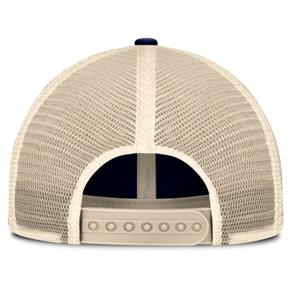 San Diego Padres Fanatics Cooperstown Collection Eastbound Mesh Adjustable Hat - Navy/Natural Hats