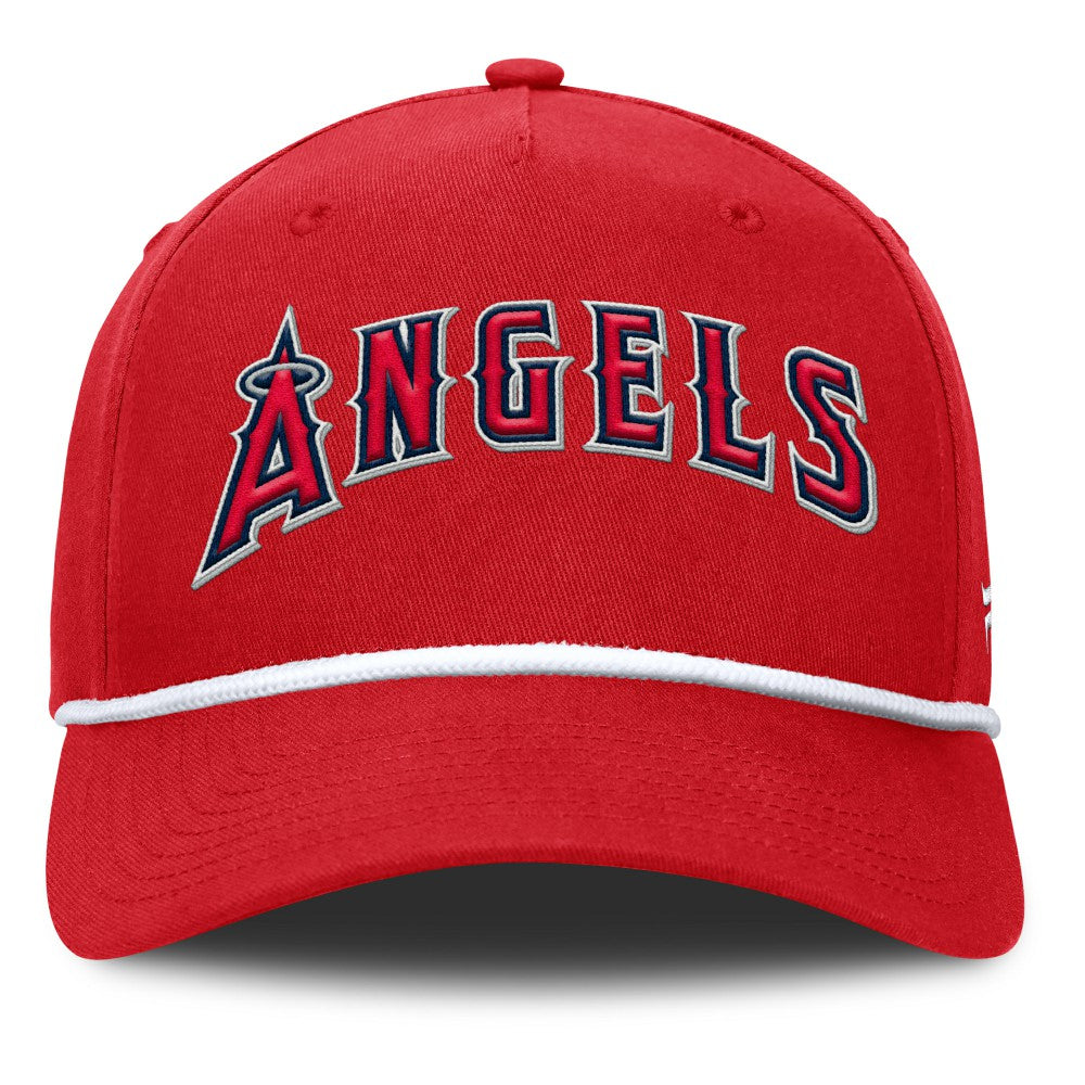 Los Angeles Angels Fanatics Clubhouse Foul Ball A-Frame Adjustable Hat - Red Hats