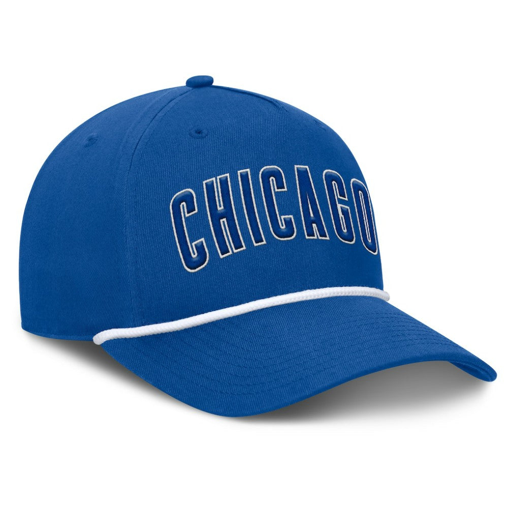 Chicago Cubs Fanatics Clubhouse Foul Ball A-Frame Adjustable Hat - Royal Hats