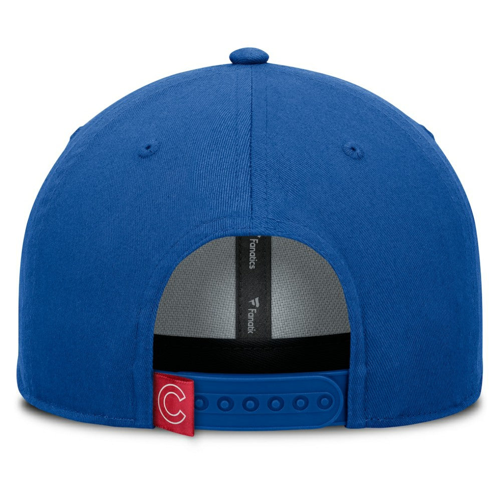 Chicago Cubs Fanatics Clubhouse Foul Ball A-Frame Adjustable Hat - Royal Hats