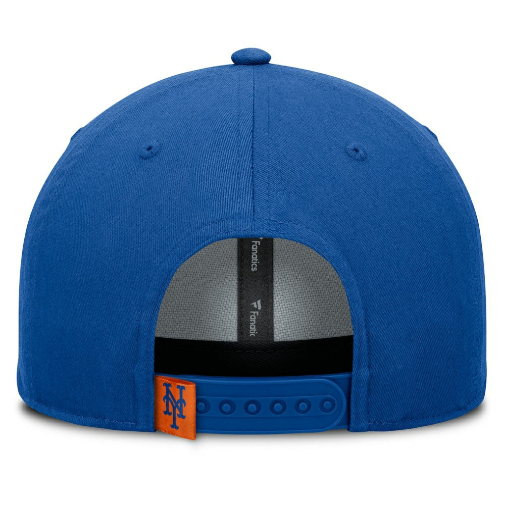 New York Mets Fanatics Clubhouse Foul Ball A-Frame Adjustable Hat - Royal Hats