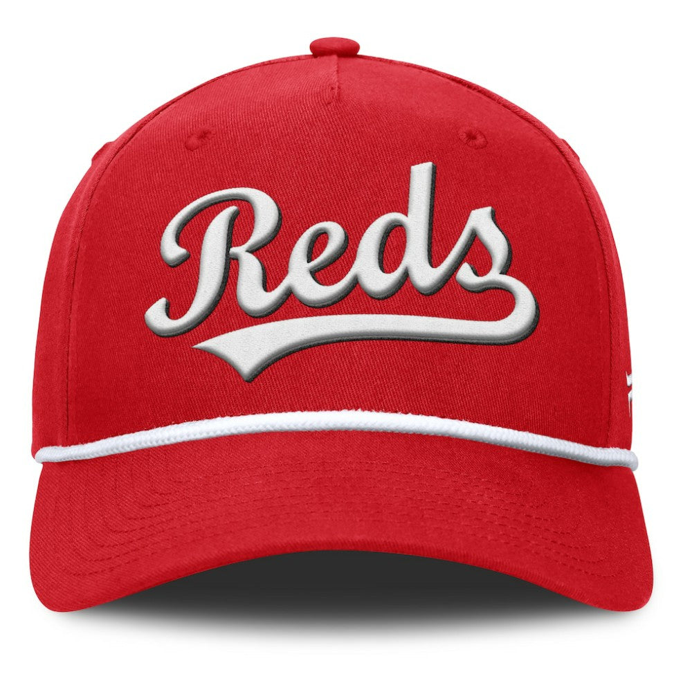 Cincinnati Reds Fanatics Clubhouse Foul Ball A-Frame Adjustable Hat - Red Hats