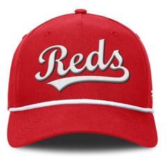 Cincinnati Reds Fanatics Clubhouse Foul Ball A-Frame Adjustable Hat - Red Hats