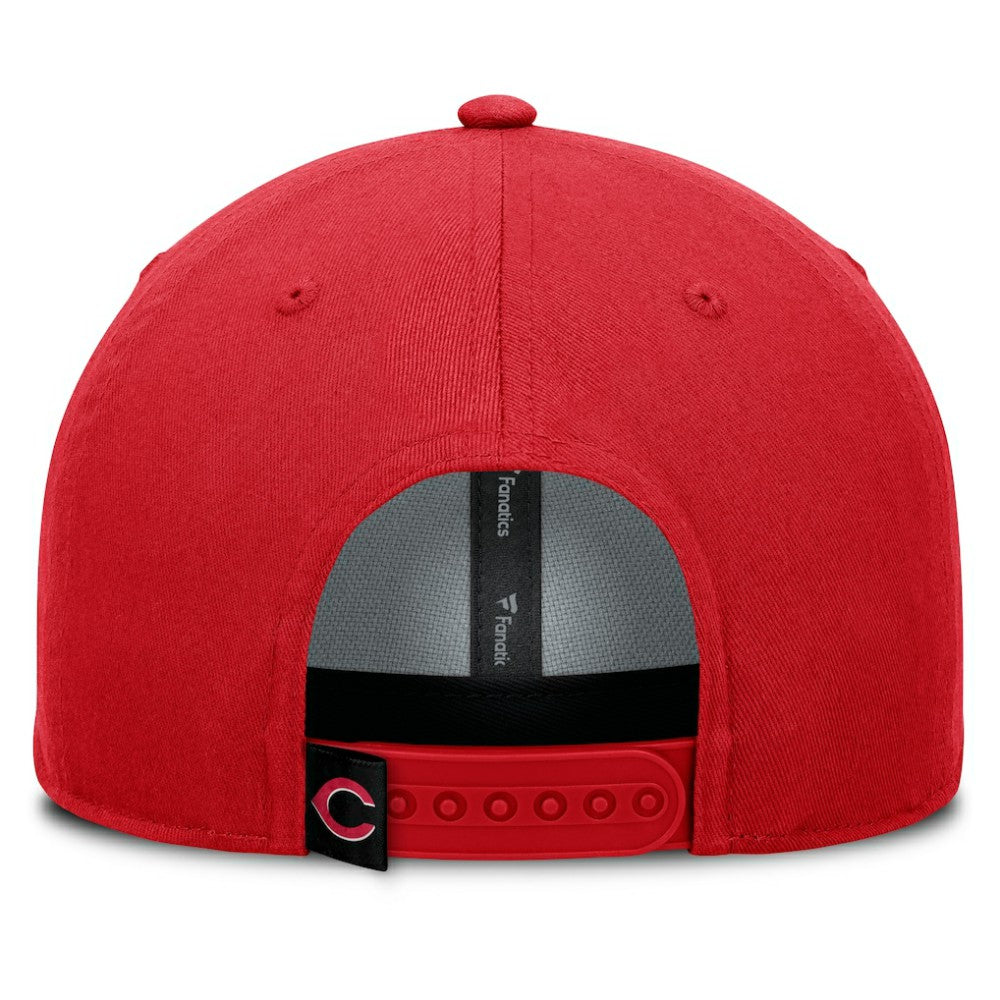 Cincinnati Reds Fanatics Clubhouse Foul Ball A-Frame Adjustable Hat - Red Hats