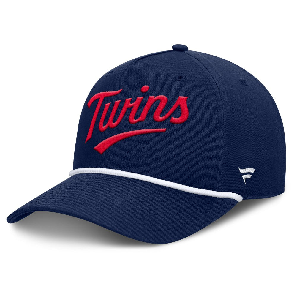 Minnesota Twins Fanatics Clubhouse Foul Ball A-Frame Adjustable Hat - Navy Hats