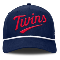 Minnesota Twins Fanatics Clubhouse Foul Ball A-Frame Adjustable Hat - Navy Hats