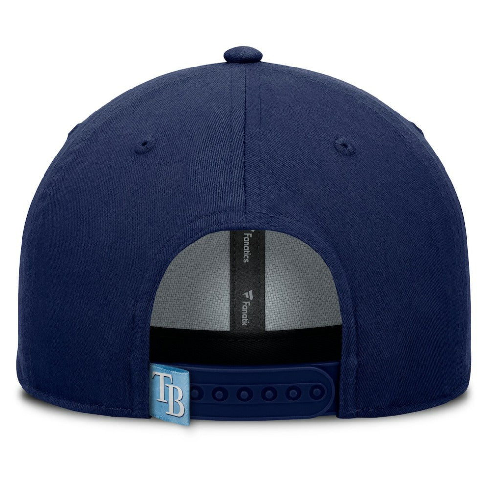 Tampa Bay Rays Fanatics Clubhouse Foul Ball A-Frame Adjustable Hat - Navy Hats