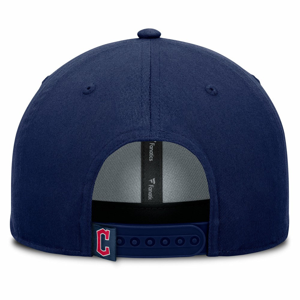 Cleveland Guardians Fanatics Clubhouse Foul Ball A-Frame Adjustable Hat - Navy Hats