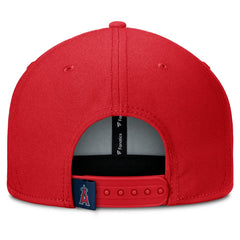 Los Angeles Angels Fanatics Clubhouse Splitter Snapback Hat - Red/Navy Hats