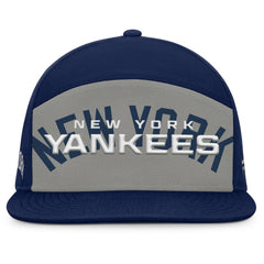 New York Yankees Fanatics Clubhouse Splitter Snapback Hat - Navy/Gray Hats