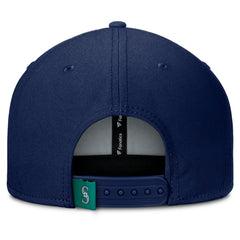 Seattle Mariners Fanatics Clubhouse Splitter Snapback Hat - Navy/Teal Hats