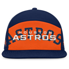 Houston Astros Fanatics Clubhouse Splitter Snapback Hat - Navy/Orange Hats