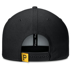 Pittsburgh Pirates Fanatics Clubhouse Splitter Snapback Hat - Black/Gold Hats