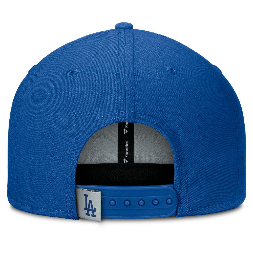 Los Angeles Dodgers Fanatics Clubhouse Splitter Snapback Hat - Royal/Gray Hats