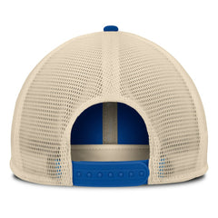 Atlanta Braves Fanatics Cooperstown Collection Powers Snapback Hat - Royal/Natural Hats