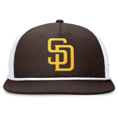 San Diego Padres Fanatics Clubhouse Change Up Snapback Hat - Brown/White Hats