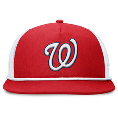 Washington Nationals Fanatics Clubhouse Change Up Snapback Hat - Red/White Hats