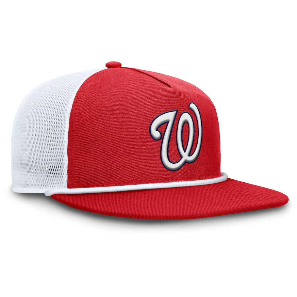Washington Nationals Fanatics Clubhouse Change Up Snapback Hat - Red/White Hats