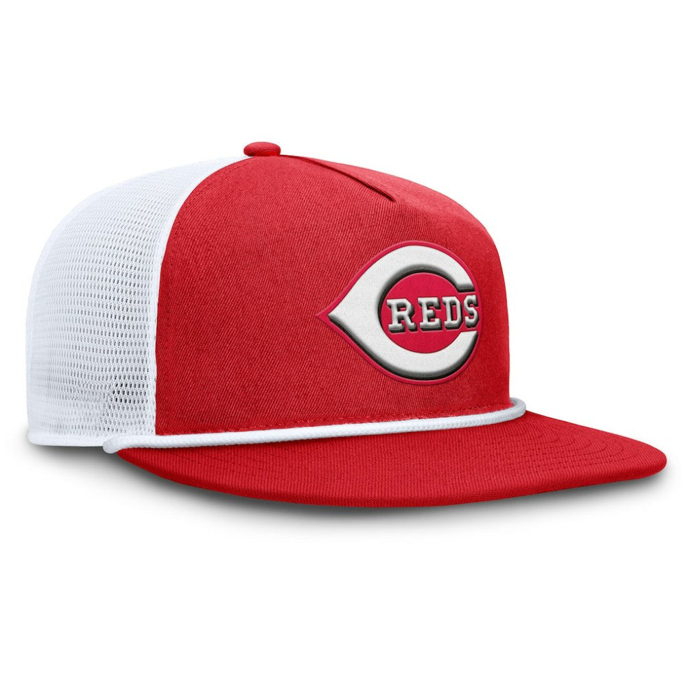 Cincinnati Reds Fanatics Clubhouse Change Up Snapback Hat - Red/White Hats