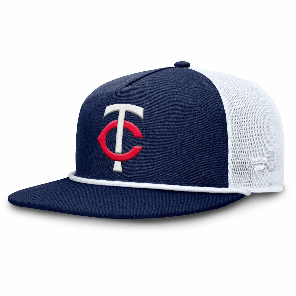Minnesota Twins Fanatics Clubhouse Change Up Snapback Hat - Navy/White Hats