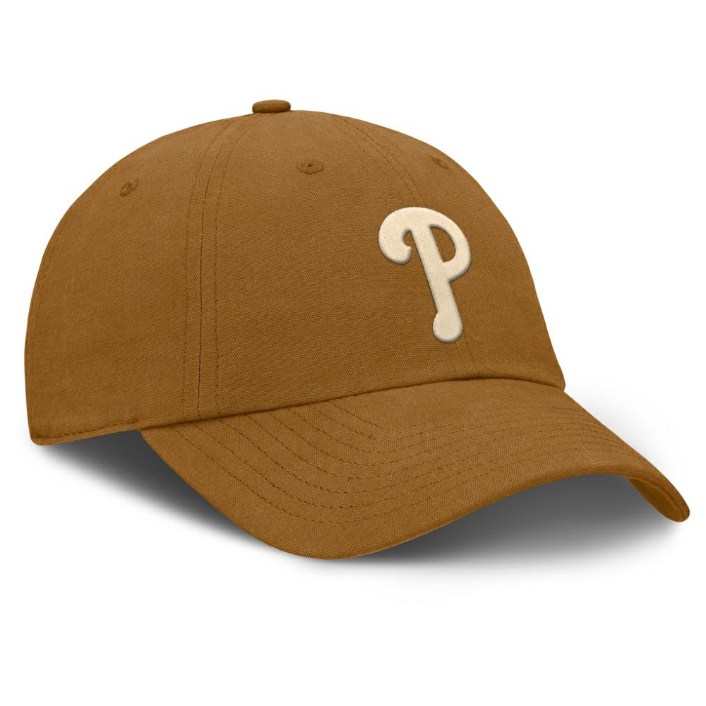 Philadelphia Phillies Fanatics Act Natural Chopper Adjustable Hat - Brown Hats