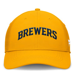 Milwaukee Brewers Fanatics Core Flex Hat - Gold Hats