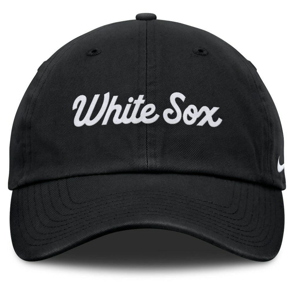 Chicago White Sox Nike Club Adjustable Hat - Black Hats