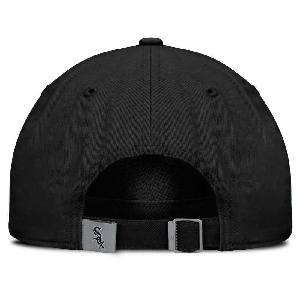 Chicago White Sox Nike Club Adjustable Hat - Black Hats