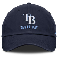 Tampa Bay Rays Nike Club Adjustable Hat - Navy Hats