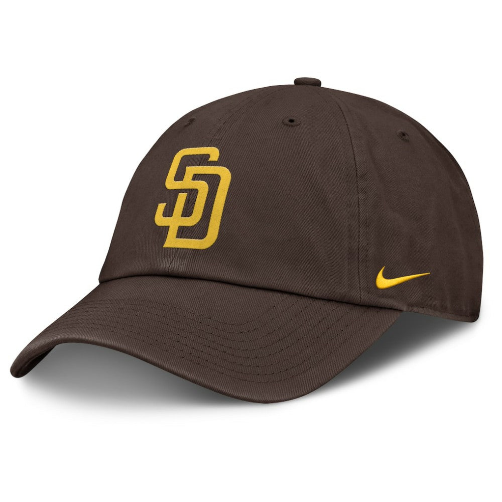 San Diego Padres Nike Club Adjustable Hat - Brown Hats