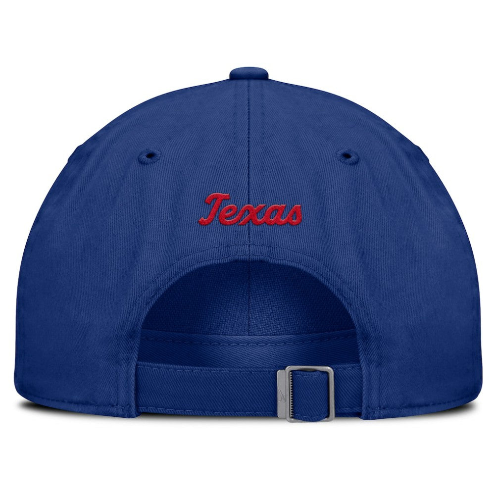 Texas Rangers Nike Club Adjustable Hat - Royal Hats