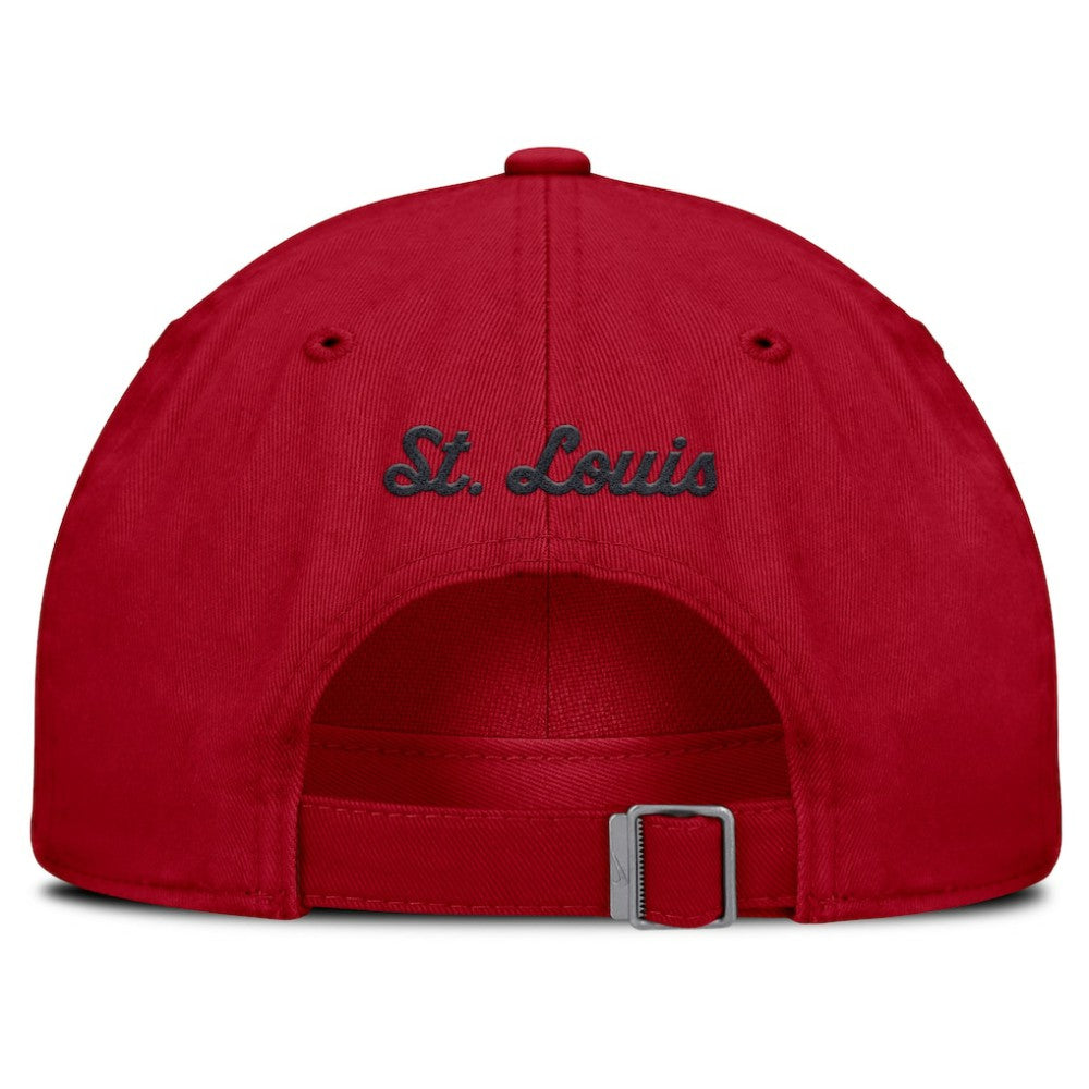 St. Louis Cardinals Nike Club Adjustable Hat - Red Hats