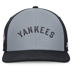New York Yankees Nike Pro Performance Snapback Hat - Gray/Navy Hats