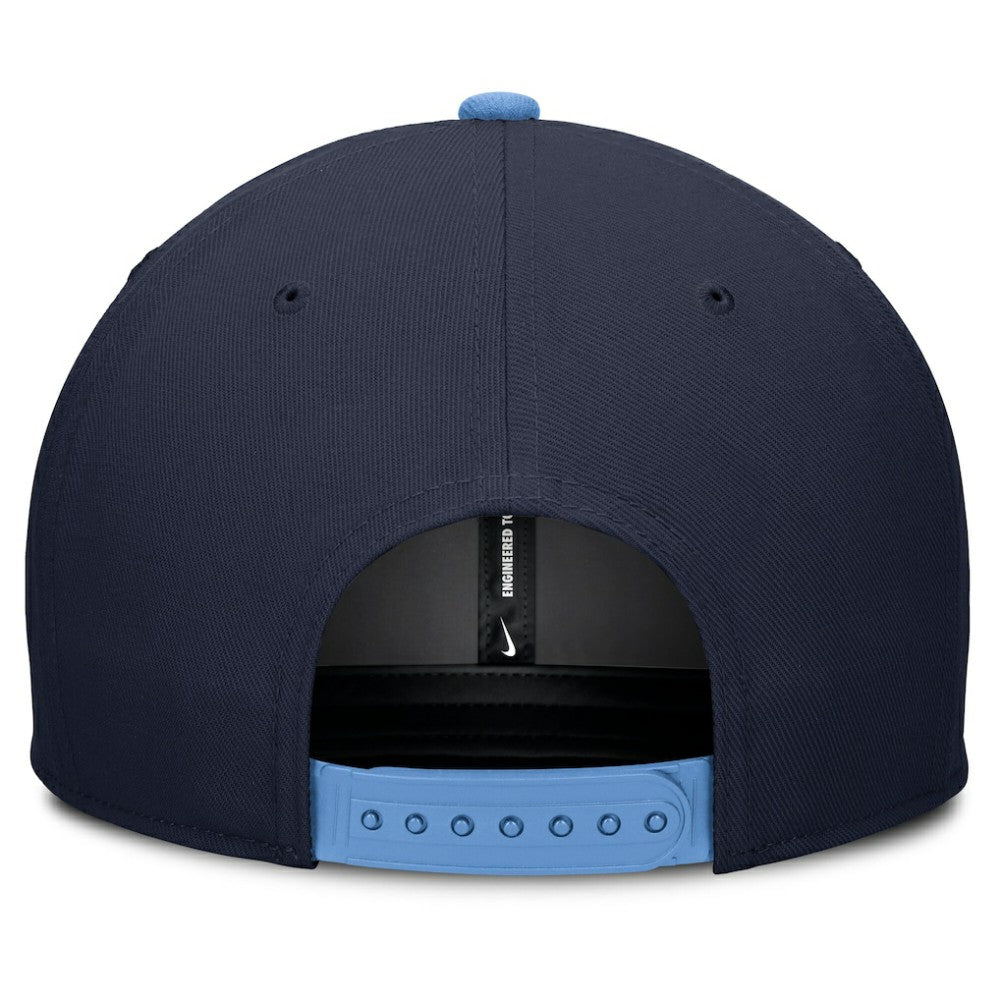 Tampa Bay Rays Nike Pro Performance Snapback Hat - Navy/Light Blue Hats