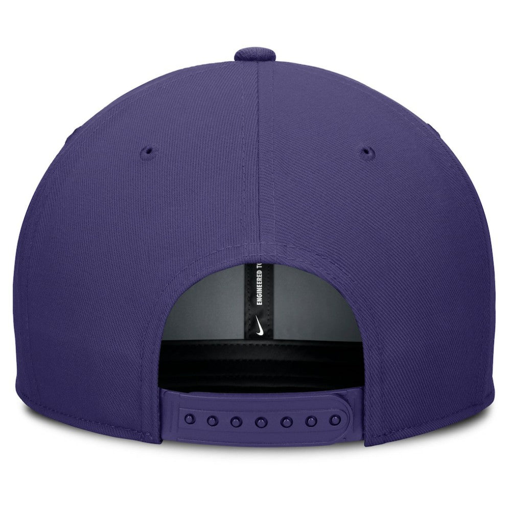 Tampa Bay Rays Nike Pro Performance Snapback Hat - Purple Hats