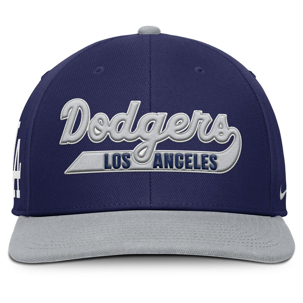 Los Angeles Dodgers Nike Pro Performance Snapback Hat - Navy/Gray Hats