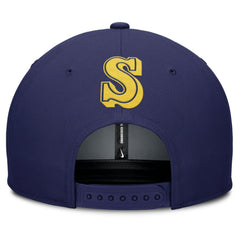 Seattle Mariners Nike Pro Performance Snapback Hat - Gray/Navy Hats