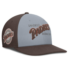San Diego Padres Nike Pro Performance Snapback Hat - Gray/Brown Hats