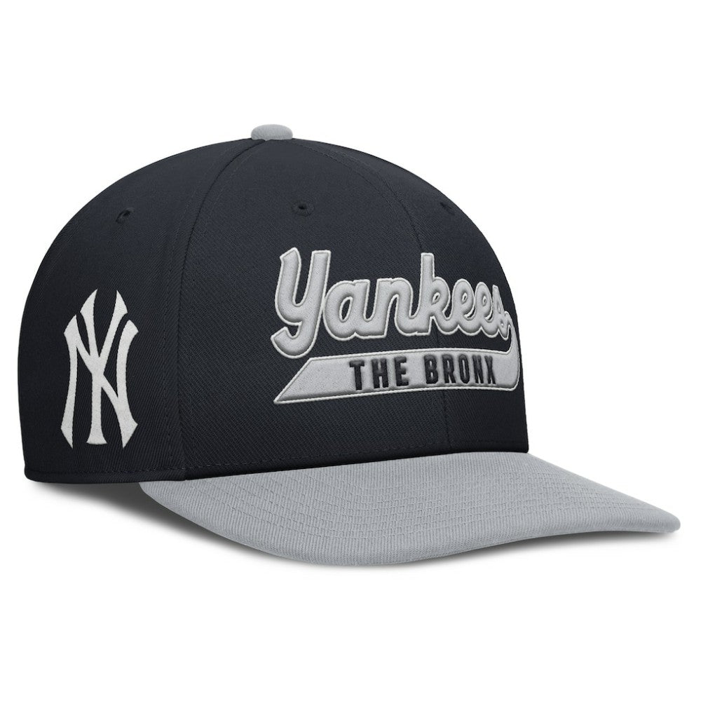 New York Yankees Nike Pro Performance Snapback Hat - Navy/Gray Hats